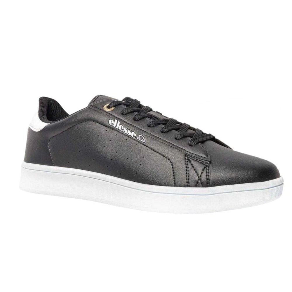Ellesse Mens Logo Cupsole Sneakers / Black/White